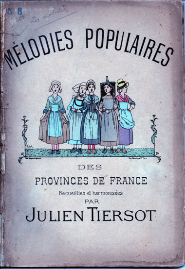 Julien Tiersot Melodie populaire