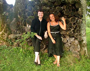 Evelyne Girardon et Neffissa Bénouniche