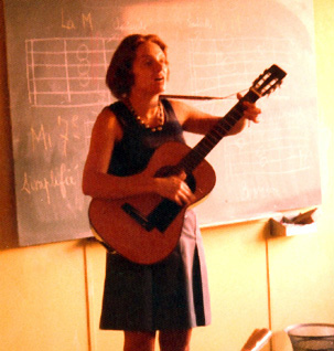Renée Mayoud guitare