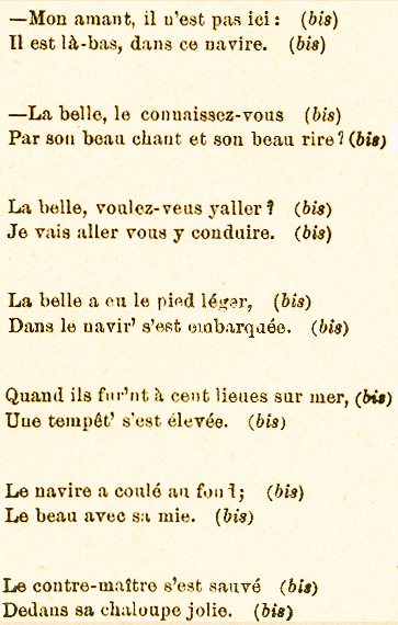 Ernest Gagnon : chansons du Canada