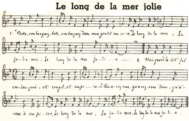 Le long de la mer