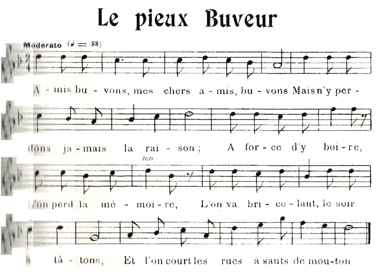 Le pieux buveur