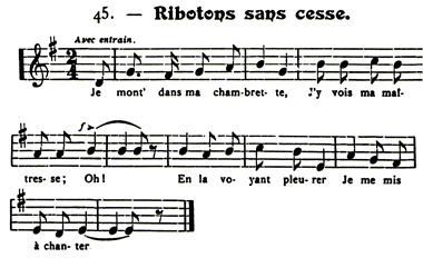 Ribotons sans cesse