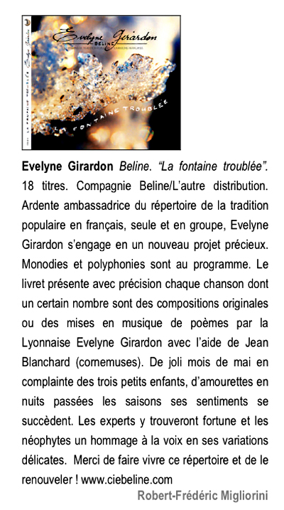 Evelyne Girardon-CD