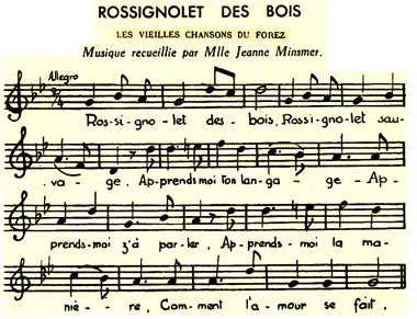 Rossignolet du bois - Forez