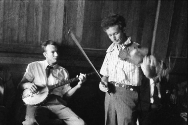 Pete Seeger-Woody Guthrie au violon