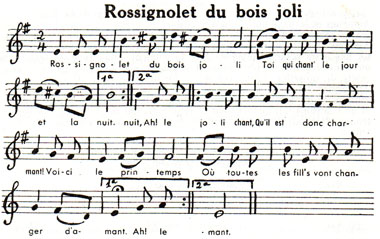 Rossignolet du bois joli