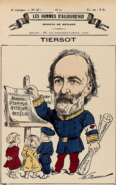 Julien Tiersot Caricature